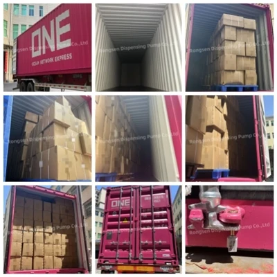 Vi sendte en 40HQ container med doseringspumpe til New Zealand
